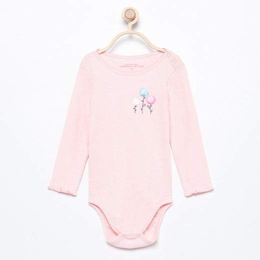 Różowa odzież dla niemowląt Reserved bez wzorów 