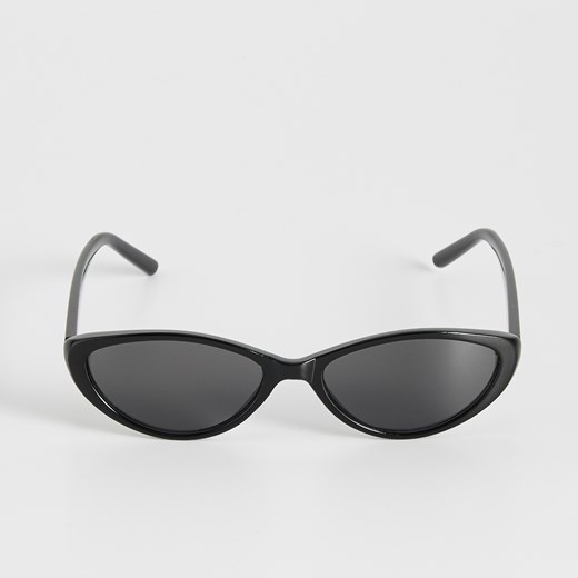 Sinsay - Okulary przeciwsłoneczne - Czarny  Sinsay One Size 