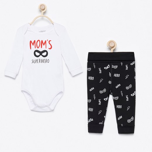 Odzież dla niemowląt Reserved dla chłopca bawełniana z nadrukami 