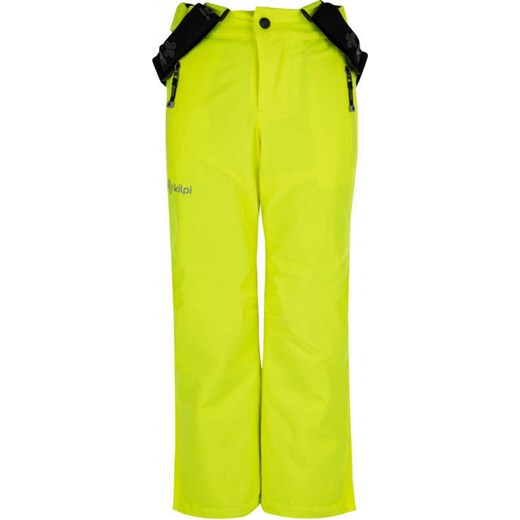 Spodnie narciarskie chłopięce KILPI METHONE-JB Żółte  Kilpi 152 Outdoorkurtki wyprzedaż 