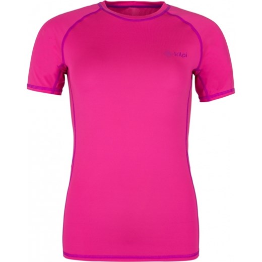 Damska koszulka funkcjonalna KILPI BORDER-W Różowa  Kilpi 44 okazyjna cena Outdoorkurtki 