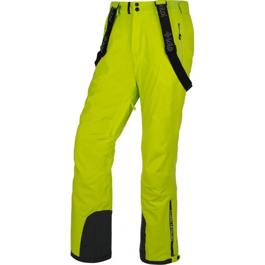 Męskie spodnie narciarske KILPI METHONE-M Jasnozielone 18 Kilpi  S wyprzedaż Outdoorkurtki 