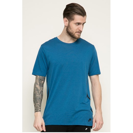 T-shirt męski niebieski Nike Sportswear z krótkim rękawem 