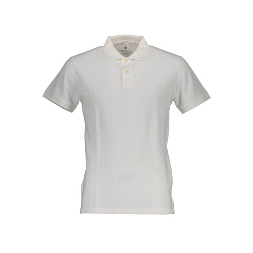 Biały t-shirt męski Gant wiosenny 
