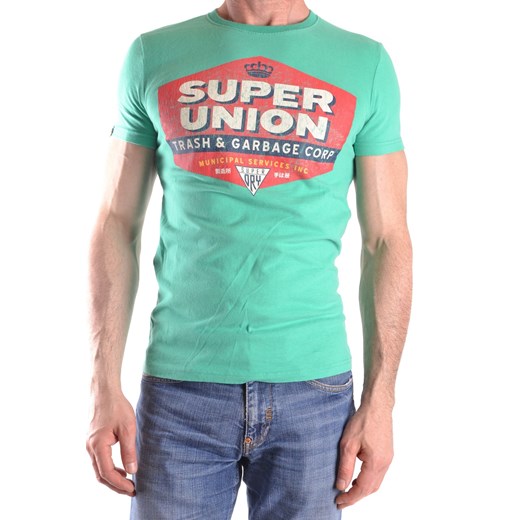 T-shirt męski zielony Superdry z krótkim rękawem 