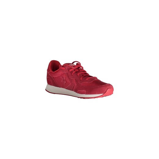 Czerwone buty sportowe męskie Converse z tkaniny wiosenne wiązane 