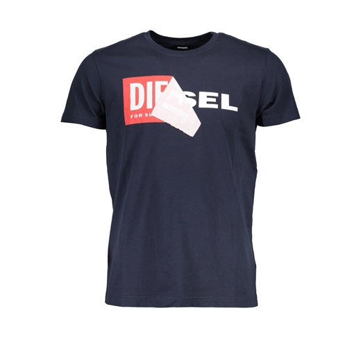T-shirt męski Diesel bawełniany z krótkim rękawem 