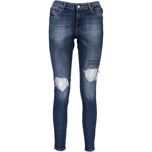 Jeansy damskie Guess Jeans w miejskim stylu niebieskie 