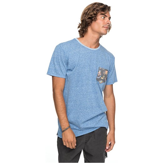 T-shirt męski niebieski Quiksilver 