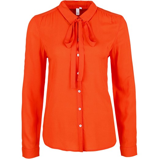 Koszula damska Q/s Designed By bez wzorów pomarańczowy 