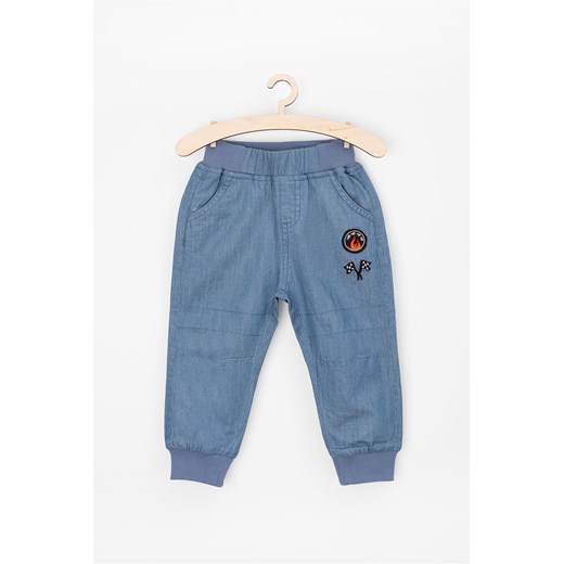 Odzież dla niemowląt 5.10.15. chłopięca niebieska jeansowa 