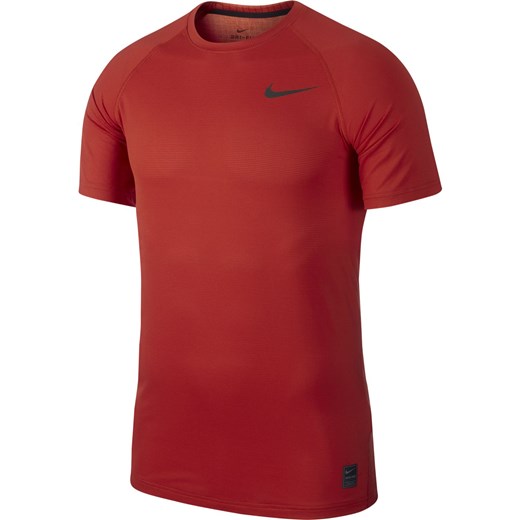 Koszulka sportowa czerwona Nike bez wzorów 