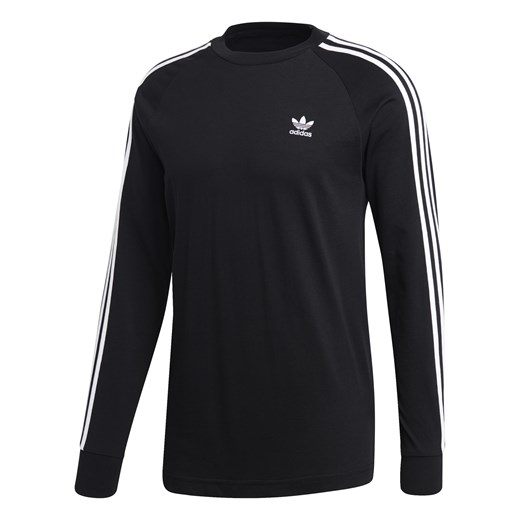Koszulka sportowa czarna Adidas Originals jesienna 