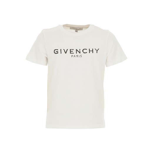 Givenchy Koszulka Dziecięca dla Chłopców Na Wyprzedaży, biały, Bawełna, 2019, 10Y 6Y