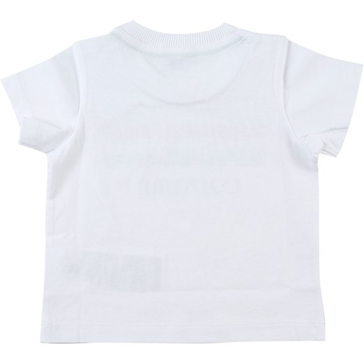 Odzież dla niemowląt Moschino biała dla chłopca 