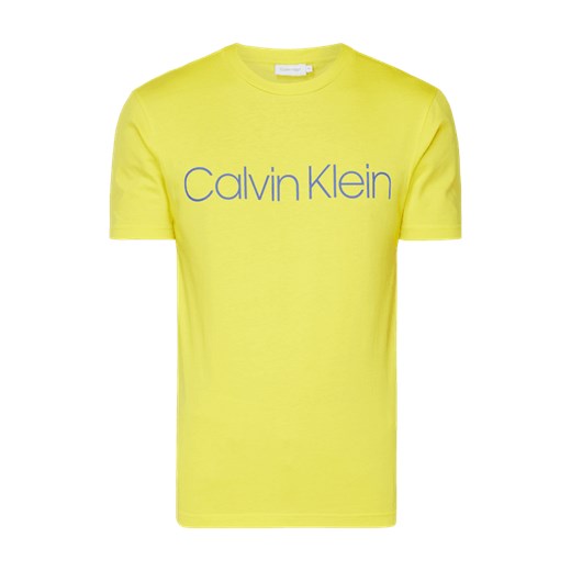 T-shirt z nadrukiem z logo  Calvin Klein L Peek&Cloppenburg 