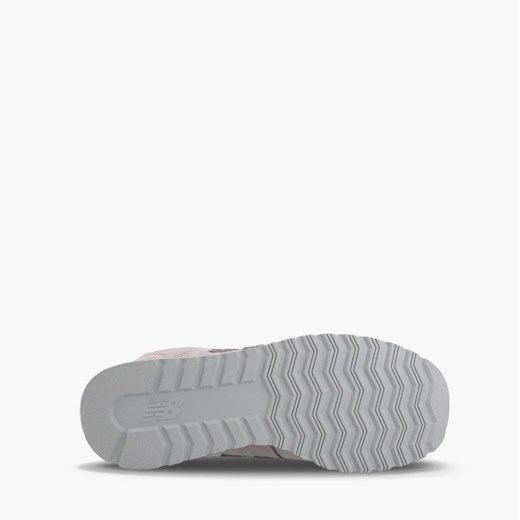 Buty sportowe damskie New Balance do biegania na koturnie sznurowane skórzane gładkie 
