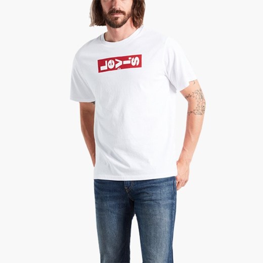 T-shirt męski Levis biały 