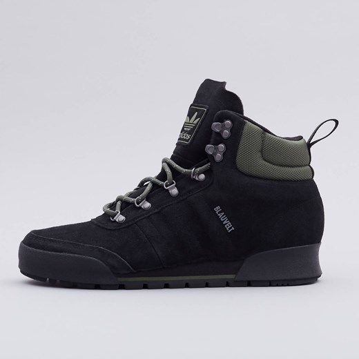 Buty zimowe męskie Adidas czarne na jesień sznurowane