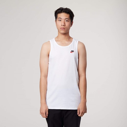Koszulka sportowa Nike biała bez wzorów 