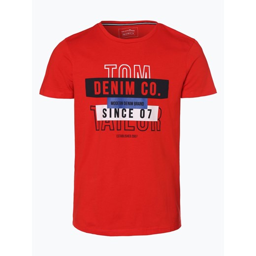 T-shirt męski Tom Tailor Denim z krótkim rękawem 