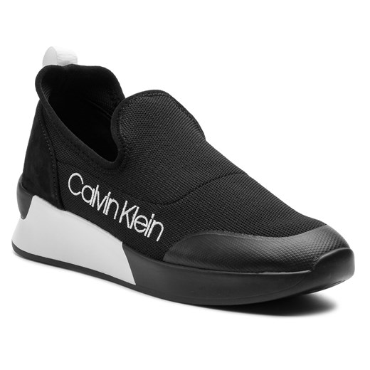 Sneakersy damskie Calvin Klein gładkie sportowe 