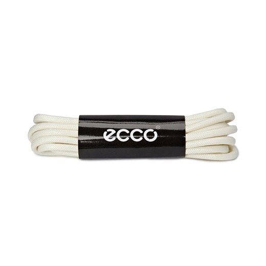 ECCO laces ice white sznurowadła beżowe