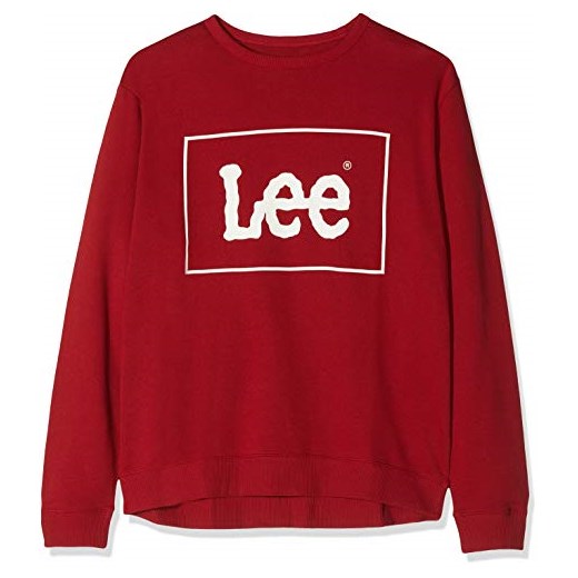 Czerwona bluza męska Lee 