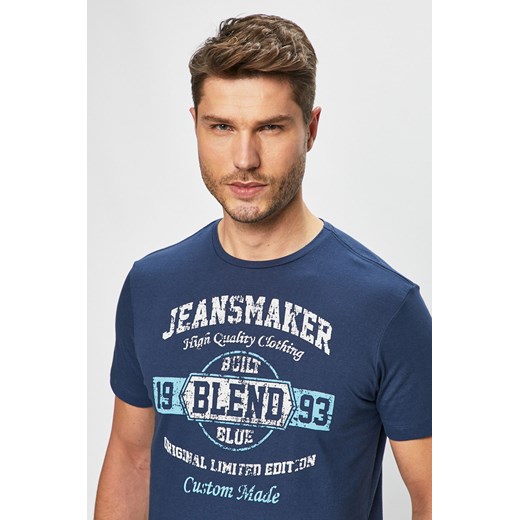 T-shirt męski Blend granatowy 