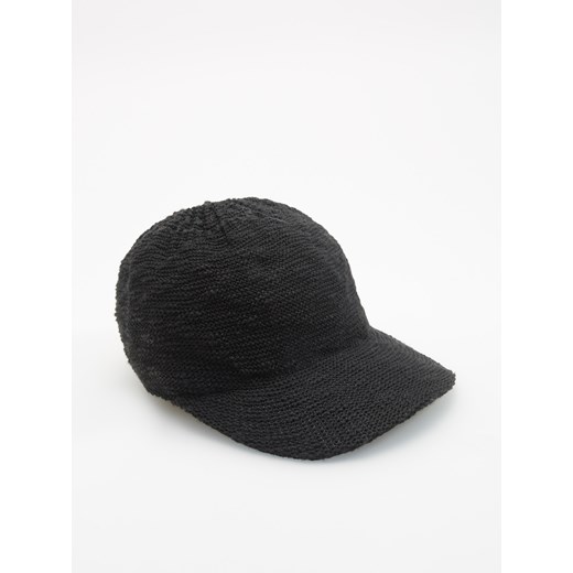 Czarne czapka z daszkiem damska Reserved 