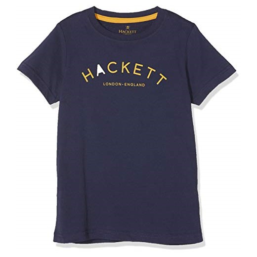 Niebieski t-shirt chłopięce Hackett 