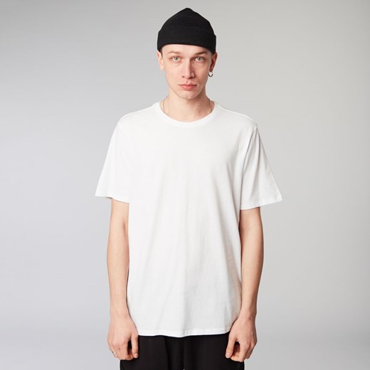 T-shirt męski biały Nike casual z krótkim rękawem 