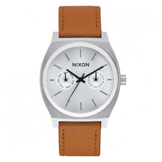 Zegarek Nixon Time Teller Deluxe Silver Sunray/Saddle Nixon A9272310