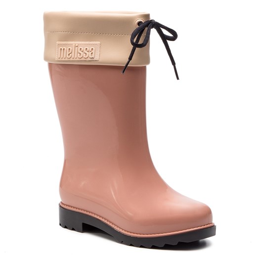 Kalosze MELISSA - Rain Boot Inf 32423 Pink/Black 51647  Melissa 31 eobuwie.pl