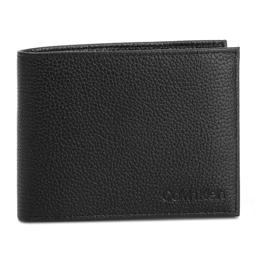 Duży Portfel Męski CALVIN KLEIN - Essential Leather 5Cc Coin K50K504452 001 Calvin Klein   eobuwie.pl