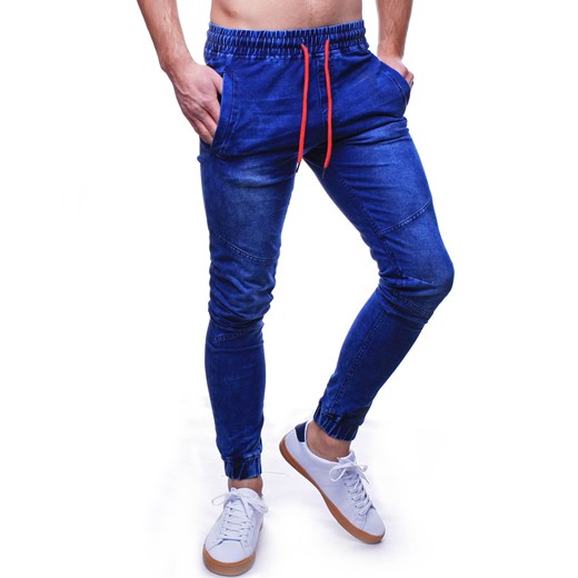 Spodnie męskie joggery jeansowe Recea  Recea XXL Recea.pl