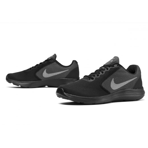 Buty sportowe damskie Nike do biegania revolution na koturnie bez wzorów1 