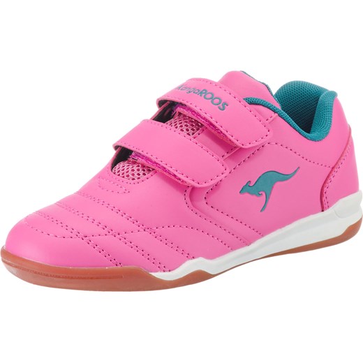 Buty sportowe dziecięce różowe Kangaroos na rzepy 