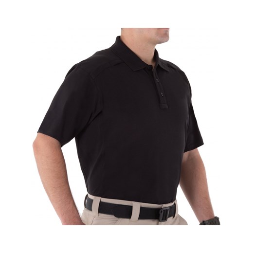 Koszulka polo First Tactical Cotton Black (112508) KR