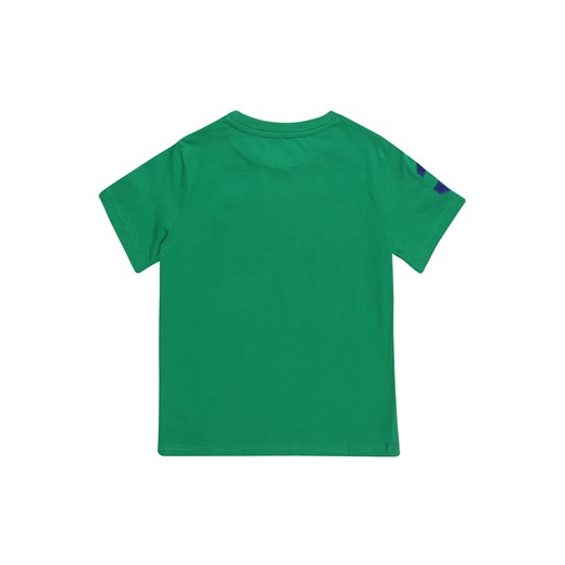 Zielony t-shirt chłopięce Polo Ralph Lauren w nadruki 