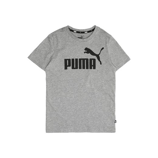 Szara bluzka dziewczęca Puma z krótkim rękawem 