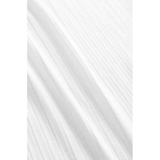Bluzka damska biała ORSAY casualowa z długim rękawem z okrągłym dekoltem 