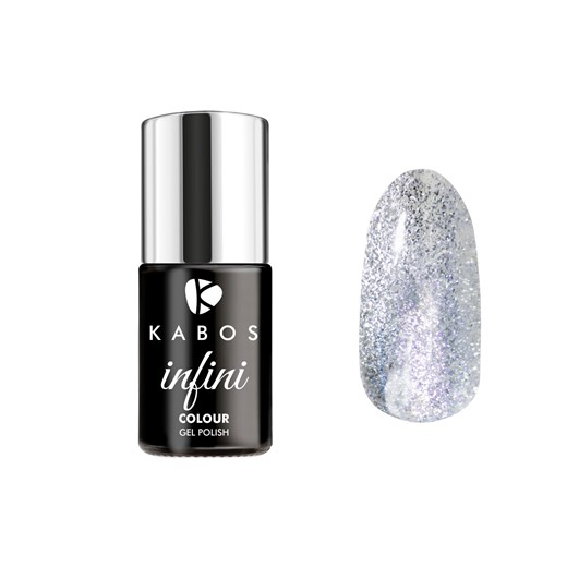 Infini 5ml, Six Temptations - colour 123 Brilliant Silver Kabos Cosmetics   