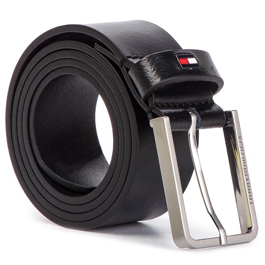 Pasek Męski TOMMY HILFIGER - Long Modern Leather Belt 3.5 AM0AM04612 002 Tommy Hilfiger  105 eobuwie.pl