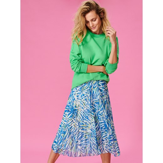 Reserved - Długa bluza oversize - Zielony