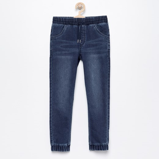 Reserved - Spodnie jeansowe jogger - Niebieski Reserved  146 
