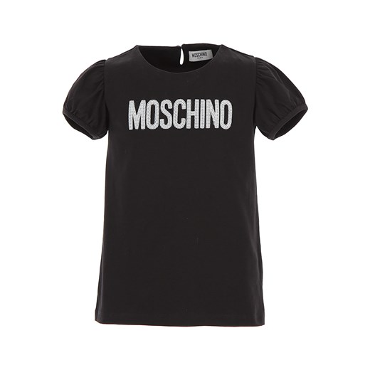 Bluzka dziewczęca Moschino z nadrukami 