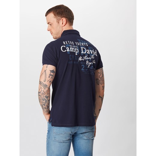 T-shirt męski Camp David z krótkimi rękawami 