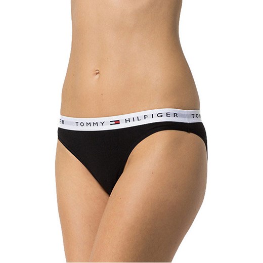 Tommy Hilfiger Spodnie bawełniane Iconic Bikini Czarny 1387904875-990 (rozmiar S), BEZPŁATNY ODBIÓR: WROCŁAW!  Tommy Hilfiger  Mall