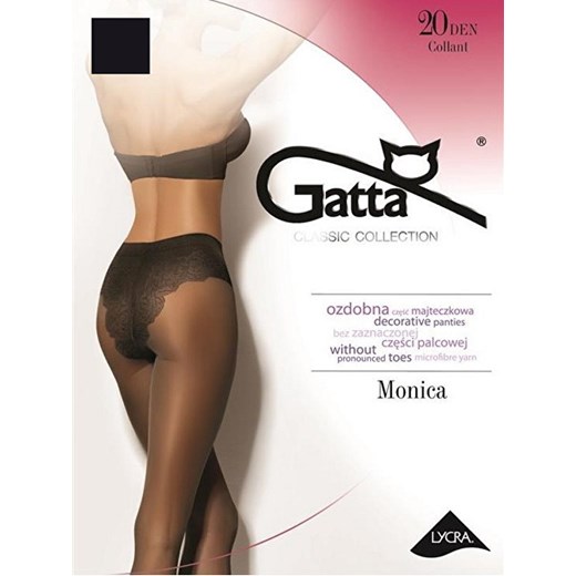 Gatta Rajstopy damskie Monica nero (rozmiar 3), BEZPŁATNY ODBIÓR: WROCŁAW!  Gatta  Mall
